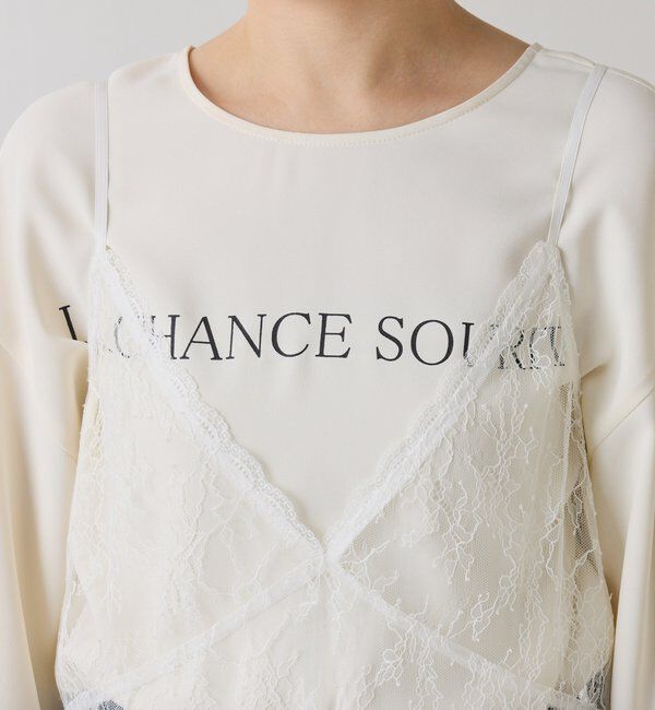  「2WAYレースキャミワンピース」|ワンピース|