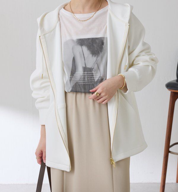  「ドロストポンチパーカー」|Tシャツ・カットソー|