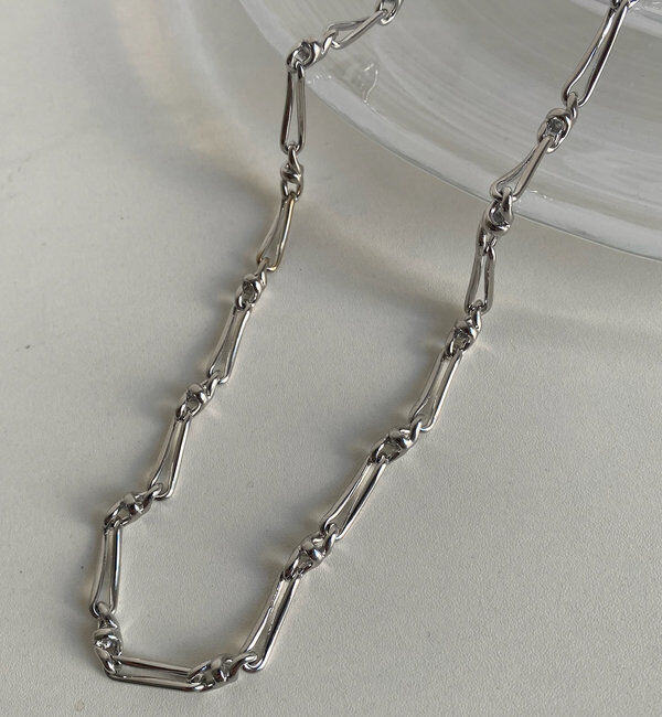  「変形チェーンラリエットネックレス」|ネックレス|