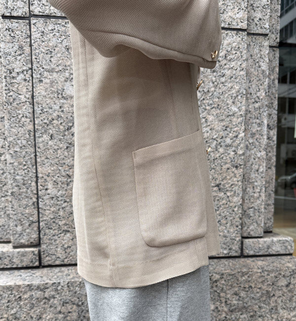  「メッシュダブルジャケット」|テーラードジャケット|