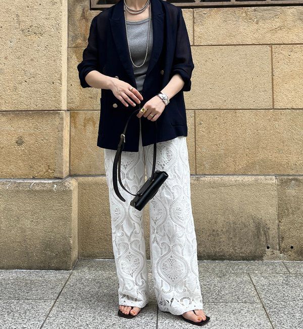  「メッシュダブルジャケット」|テーラードジャケット|