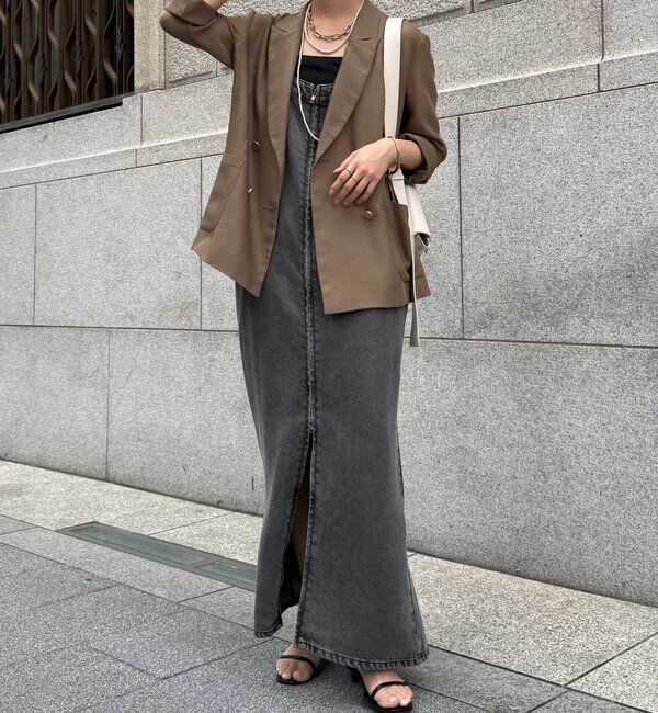  「メッシュダブルジャケット」|テーラードジャケット|