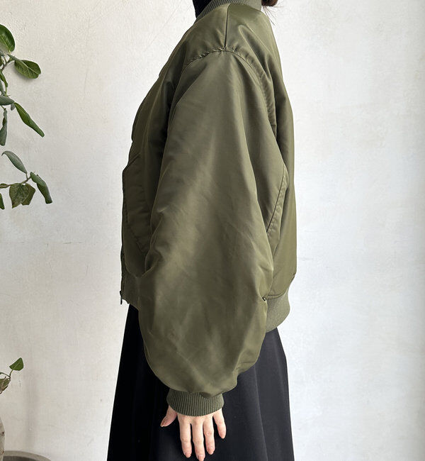  「【WEB限定】MA-1ショートブルゾン」|ブルゾン・スタジャン|