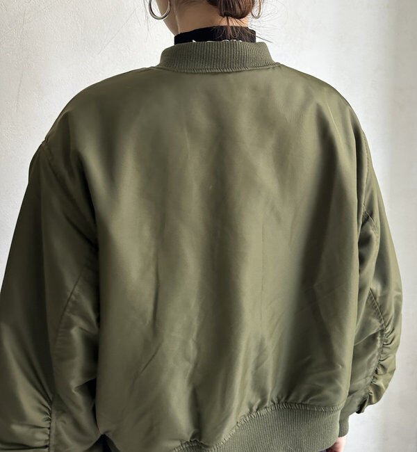  「【WEB限定】MA-1ショートブルゾン」|ブルゾン・スタジャン|