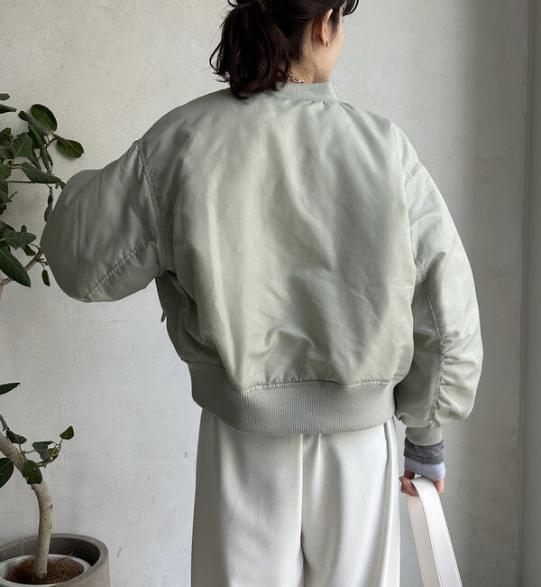  「【WEB限定】MA-1ショートブルゾン」|ブルゾン・スタジャン|