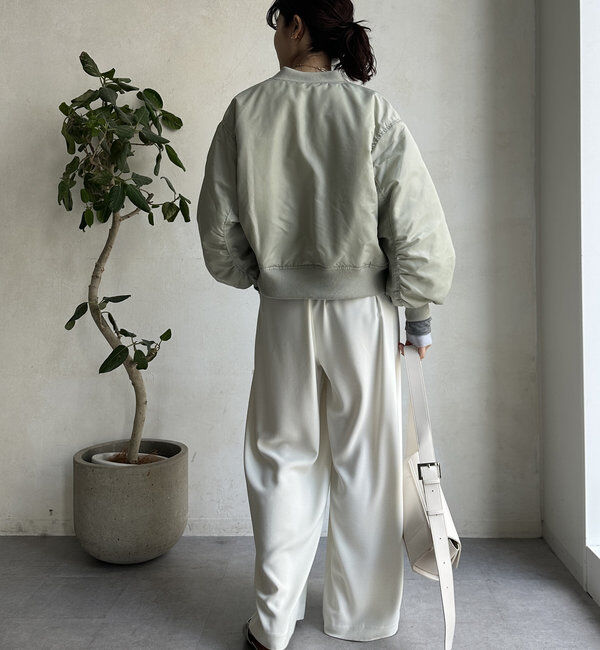  「【WEB限定】MA-1ショートブルゾン」|ブルゾン・スタジャン|