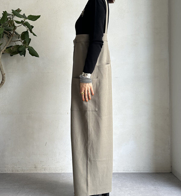  「【WEB限定】アシメサロペット」|ワンピース|