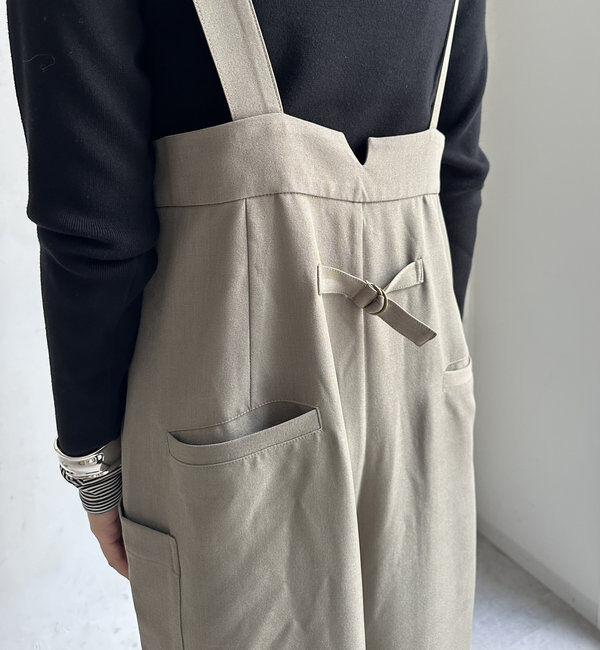  「【WEB限定】アシメサロペット」|ワンピース|