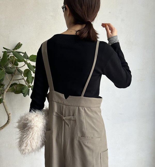  「【WEB限定】アシメサロペット」|ワンピース|