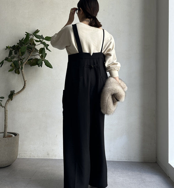  「【WEB限定】アシメサロペット」|ワンピース|