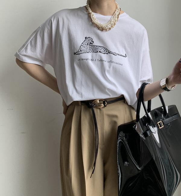  「【WEB限定】ジャガープリントTEE」|Tシャツ・カットソー|