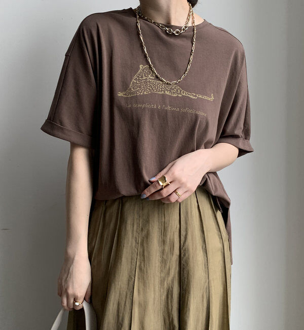  「【WEB限定】ジャガープリントTEE」|Tシャツ・カットソー|