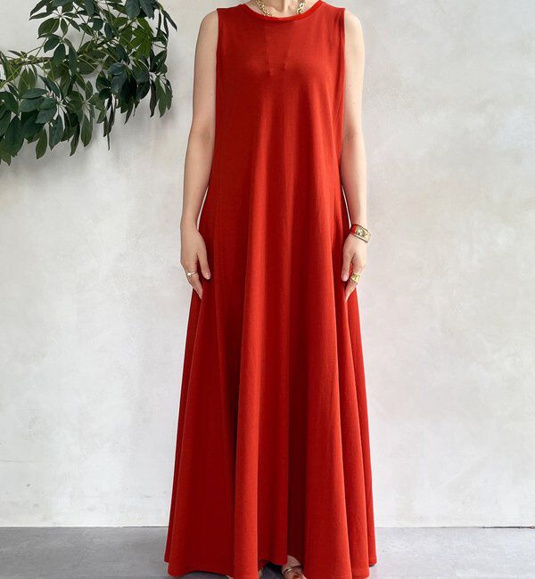  「チュール切替マーメイドフレアワンピース」|ワンピース|