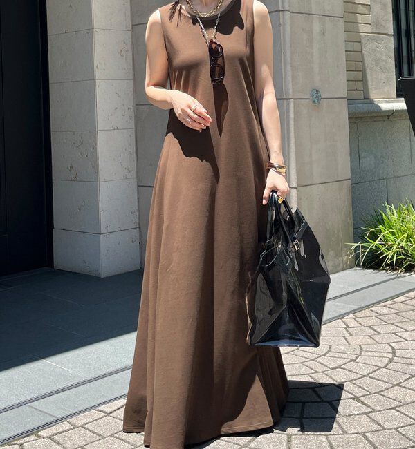  「チュール切替マーメイドフレアワンピース」|ワンピース|