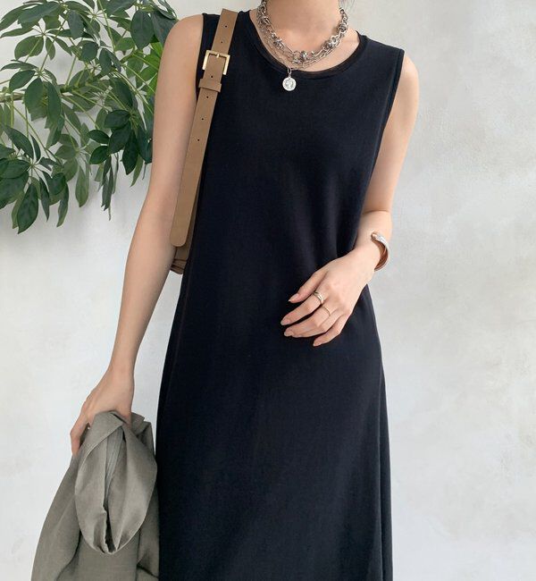  「チュール切替マーメイドフレアワンピース」|ワンピース|