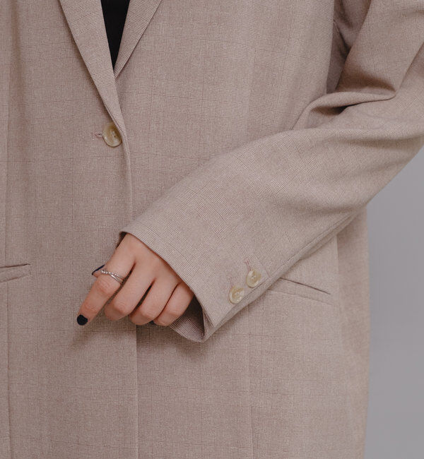  「チェックジャケット」|テーラードジャケット|