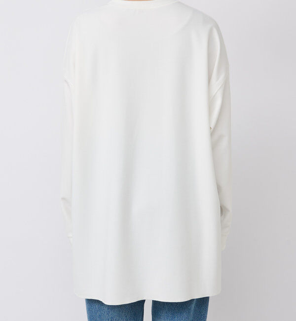  「【ウォッシャブル/しわになりにくい】カットジョーゼットプルオーバー」|Tシャツ・カットソー|