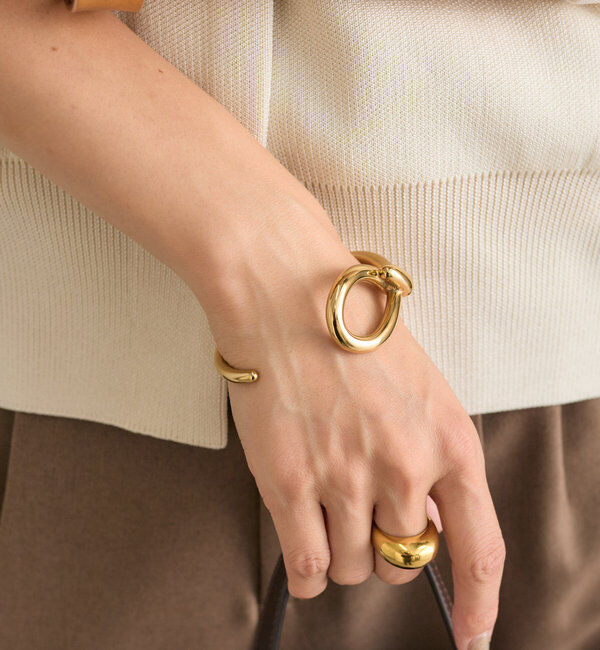  「【R.good(アールドットグッド)】ループバングル」|ブローチ・コサージュ|