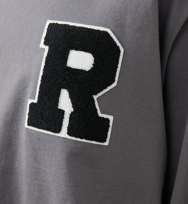  「【キャッチーなロゴが◎】パイルワッペンロンTee」|Tシャツ・カットソー|