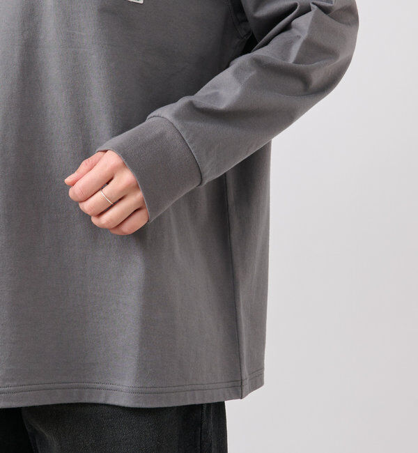  「【キャッチーなロゴが◎】パイルワッペンロンTee」|Tシャツ・カットソー|