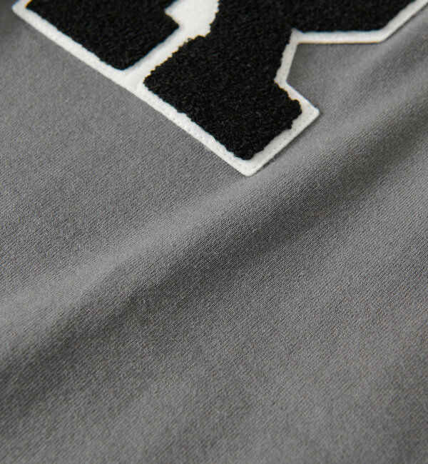  「【キャッチーなロゴが◎】パイルワッペンロンTee」|Tシャツ・カットソー|