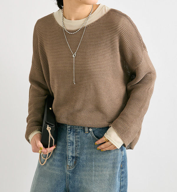  「シアーカットソー」|Tシャツ・カットソー|