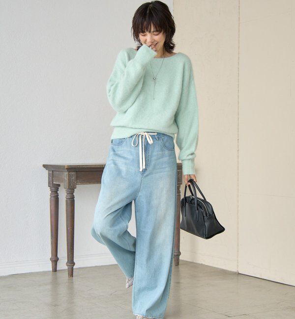  「【キレイめにもカジュアルにも】レザーボストン」|トートバッグ|