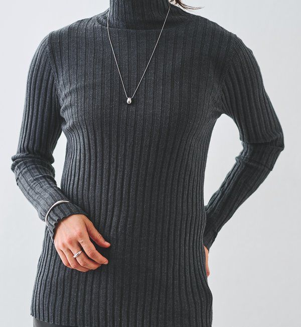  「【R.good(アールドットグッド)】エッグモチーフスライドネックレス」|リング|