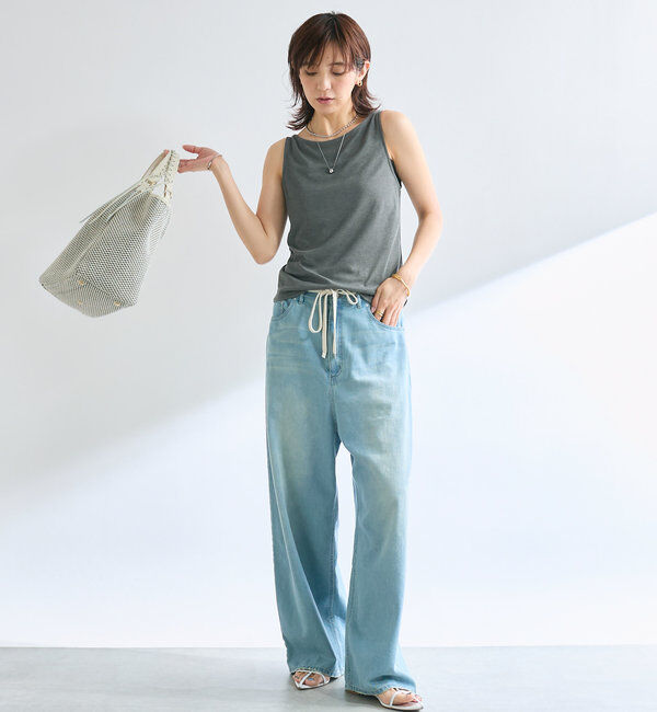  「【R.good(アールドットグッド)】オーバルボールショートネックレス」|リング|