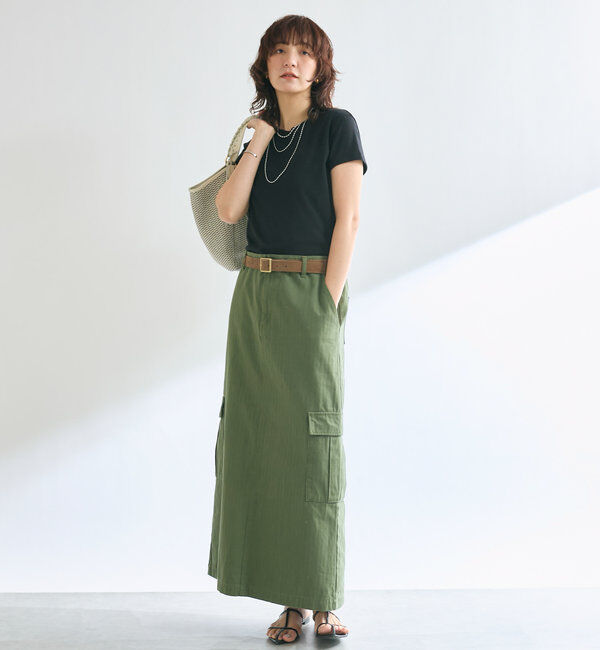  「【R.good(アールドットグッド)】オーバルボールショートネックレス」|リング|