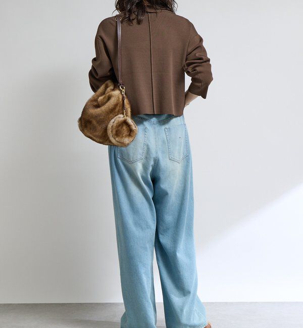  「【柔らかな履き心地】ドロストルーズデニム」|デニム|