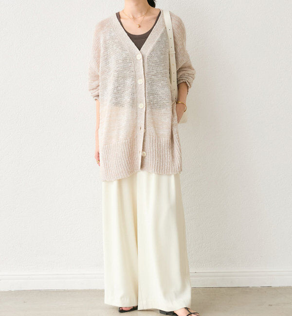  「【2way仕様】テレコ2WAYタンク」|キャミソール|