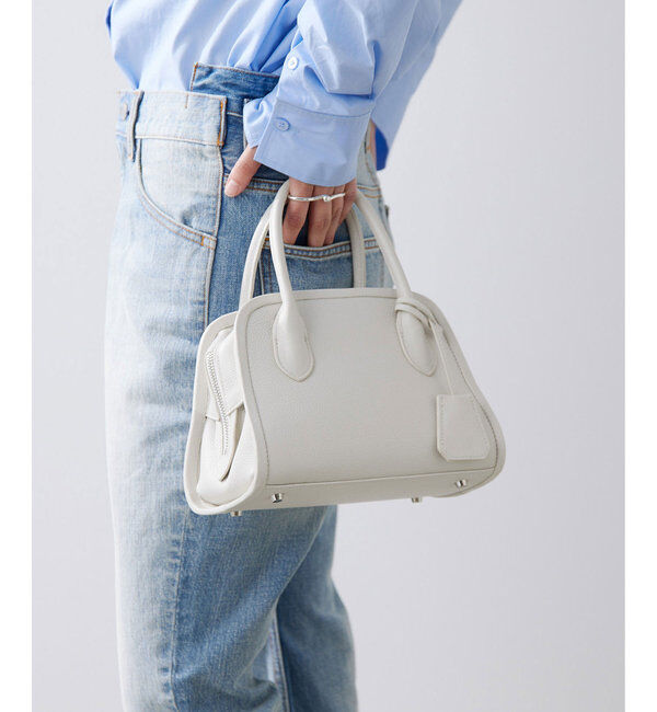 Hoaw.「【Hoaw.】ミニボストンバッグ」|トートバッグ|オフホワイト