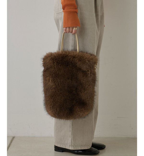  「【2.718】エコファー2WAYトートバッグ」|ショルダー・メッセンジャー|