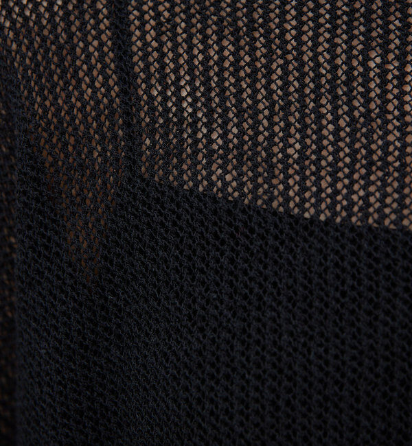  「リネンメッシュプルオーバー」|ニット・セーター|