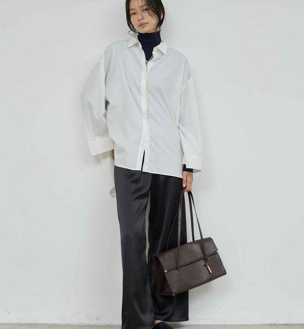  「【ルミネ限定カラーあり！】ツイルオーバーシャツ」|シャツ・ブラウス|