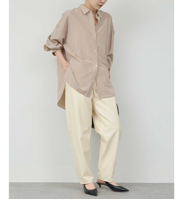  「【ルミネ限定カラーあり！】ツイルオーバーシャツ」|シャツ・ブラウス|