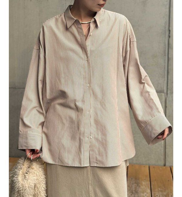  「【ルミネ限定カラーあり！】ツイルオーバーシャツ」|シャツ・ブラウス|