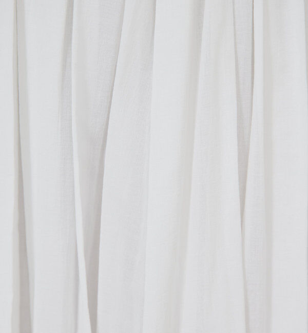  「【セットアップ対応】タックギャザーフレアスカート」|スカート|