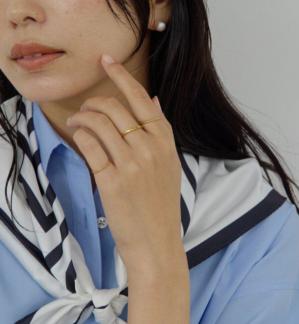  「【SACHIKOコラボ】トリオリング」|リング|