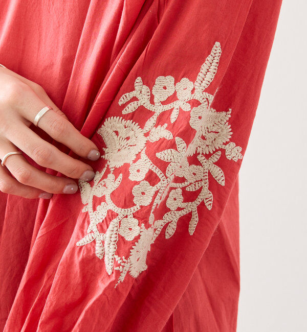  「FANAKA embroidery long dress」|ワンピース|