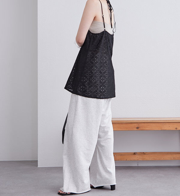  「ホルターレースキャミチュニック」|シャツ・ブラウス|