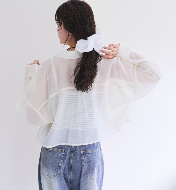  「シアーショートシャツ」|シャツ・ブラウス|