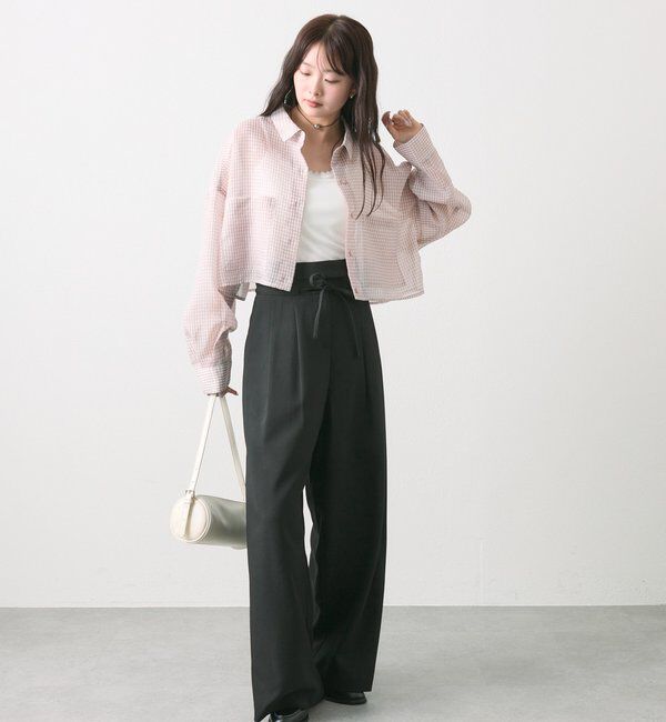  「シアーショートシャツ」|シャツ・ブラウス|