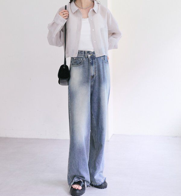  「シアーショートシャツ」|シャツ・ブラウス|