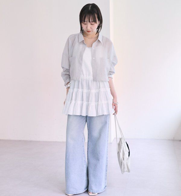  「シアーショートシャツ」|シャツ・ブラウス|