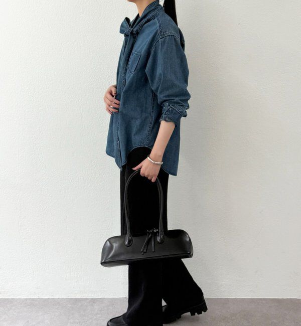  「【20周年限定】デニムボウタイブラウス」|シャツ・ブラウス|