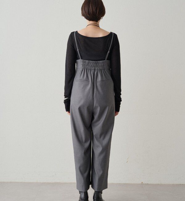  「【＠___kuuu__コラボカラー登場！】Vキャミサロペット」|ワンピース|