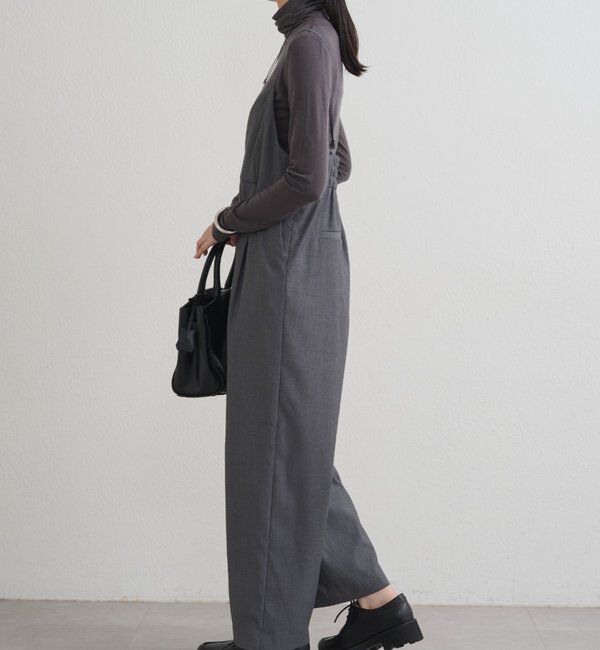  「【＠___kuuu__コラボカラー登場！】Vキャミサロペット」|ワンピース|