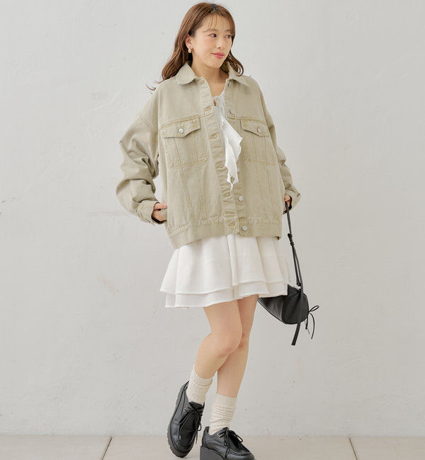  「【3サイズ展開】厚底レースアップローファー」|その他|